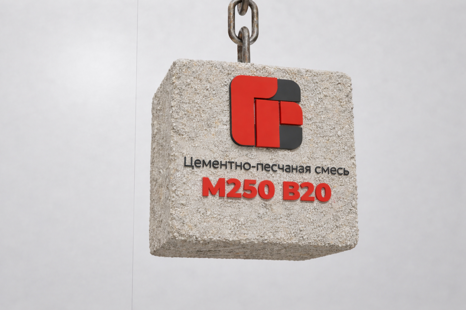 Цементно-песчаная смесь М250 B20 F100 W4